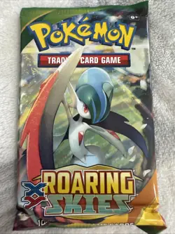 Pokemon Sealed Booster Pack XY Roaring Skies Pack Art New Sealed 820650109751 - Image 1