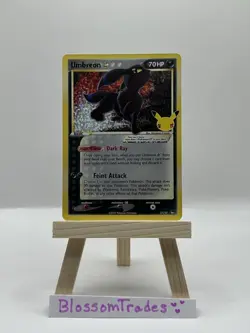 Pokemon TCG Umbreon Gold Star 17/17 Celebrations Classic Collection Holo MINT NM - Image 2