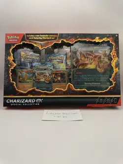 Pokemon Charizard ex Special Collection Box ~NEW FACTORY SEALED~FREE SHIPPING~ - Image 1