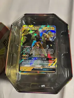 Pokemon TCG Lot GX/EX Foils Promo w/Deck & Tin and Textured Foil - Image 5