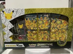 Pokemon TCG Celebrations 25th Anniversary Pikachu V-Union Special Collection Box - Image 1