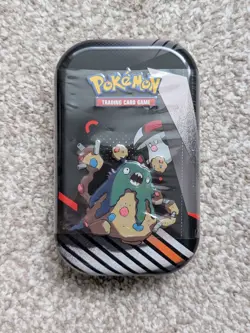 Pokemon TCG Black Bolt & White Flare Unova Mini Tin - Garbodor & Amoonguss - NEW - Image 1