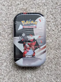 Pokemon TCG Black Bolt & White Flare Unova Mini Tin - Krookodile - NEW - Image 1