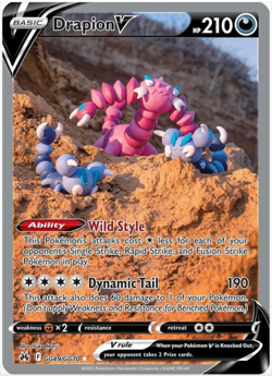 Pokemon TCG Crown Zenith GG49/GG70 - Drapion V Ultra Rare Full Art Near Mint NM - Image 1