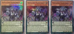 Yu Gi Oh - Mythical Beast Master Cerberus(x3) - FIGA-EN059 1st Edition - 1996 - Image 1