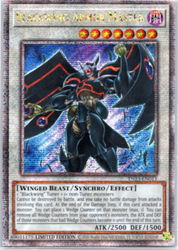 Blackwing Armor Master TN23-EN015 Quarter Century Secret Rare Limited Ed Yugioh - Image 1