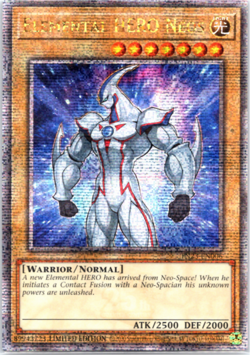 Elemental HERO Neos - TN23-EN006 Quarter Century Secret Rare Limited Ed Yugioh - Image 1