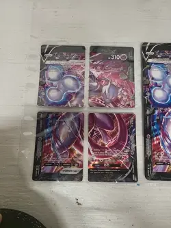 Mewtwo V-UNION [Set of 4] SWSH: Sword & Shield Promo Cards Holo - Image 1