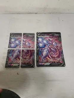 Mewtwo V-UNION [Set of 4] SWSH: Sword & Shield Promo Cards Holo - Image 2
