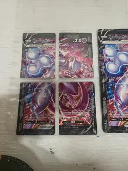 Mewtwo V-UNION [Set of 4] SWSH: Sword & Shield Promo Cards Holo - Image 3