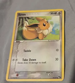 Pokemon Eevee 13/17 Non-Holo Card Pop Series 3 - Image 1