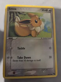Pokemon Eevee 13/17 Non-Holo Card Pop Series 3 - Image 2