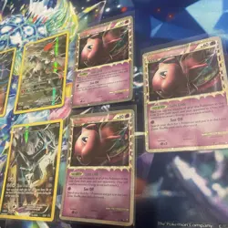 Super Rare Pokemon Card Lot (9 Cards Shown) Mew Prime x3, Radiant Flareons, Mew - Image 3