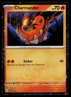 Charmander Cosmos Holo SVP Black Star Promo 047 - Pokemon Card - NM - Image 1