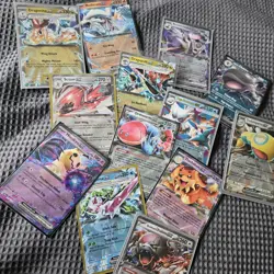 Pokemon TCG EX Card Bundle 38 Mixed Cards From Various Sets, Sleeved NM - Image 3