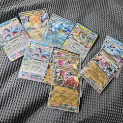 Pokemon TCG EX Card Bundle 38 Mixed Cards From Various Sets, Sleeved NM - Image 4