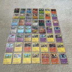 Lot of (49) Pokemon Lots Of Holo Rare Cards NM/M Sleeved Never Played TCG - Image 1