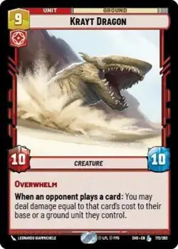 Krayt Dragon (Star Wars Unlimited) Foil - Image 1