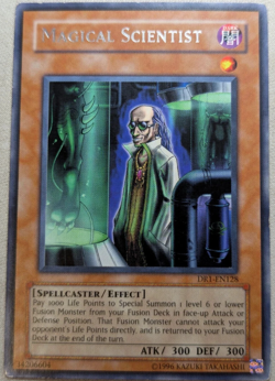 Magical Scientist - DR1-EN128 - Rare - Unlimited Edition YuGiOh! TCG Card - Image 1