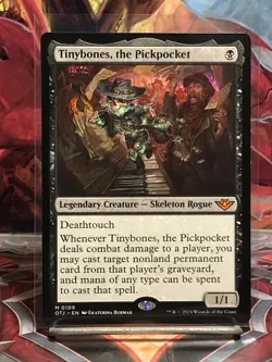 Tinybones, the Pickpocket (Non-foil) Outlaws of Thunder Junction 0109 Mythic MTG - Image 1
