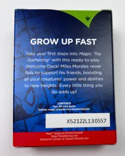 Spider-Man Welcome Deck Magic The Gathering GREEN MTG 2025 NYCC Miles Morales - Image 3