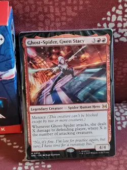 Magic: The Gathering Marvel Spider-Man Welcome Deck Red Spider Gwen Sealed New - Image 4