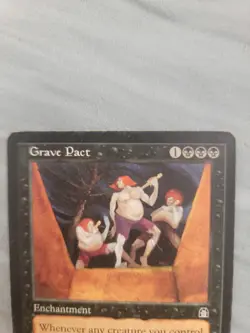 MTG Grave Pact Stronghold 60/143 Regular Rare - Image 3