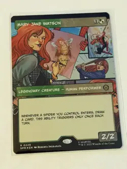 Mary Jane Watson Borderless Marvel's Spider-Man Foil 229 - Image 1