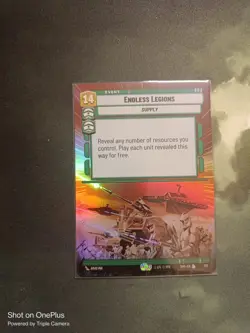 Endless Legions 378 Hyperspace foil - Star Wars Unlimited - Image 1