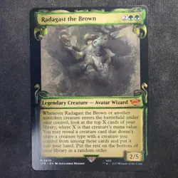 Radagast the Brown - Showcase Scroll - LOTR: Tales of Middle Earth (MTG) - Image 1