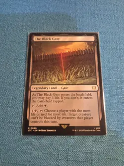 MTG LOTR The Black Gate COMMANDER #080 Lord of the Rings Magic the Gathering - Image 1