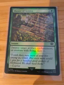 MTG Shower of Arrows (FOIL) 0188 Lord of the Rings M/NM Free UK P&P - Image 1
