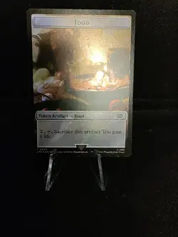 Smaug/Food (22, 23 , &) Double-Sided Token (Surge Foil) Lord of the Rings NM - Image 2