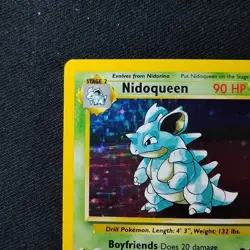 Pokemon TCG Nidoqueen Jungle 7/64 Holo Unlimited Holo Rare LP+ - Image 2