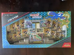 Pokemon TCG Crown Zenith Sea and Sky Premium Collection Box New Factory Sealed - Image 1