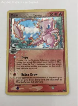 Pokemon Mew Delta Species 3/17 Pop Series 5 Holo - Inverted Back Misprint TCG - Image 1