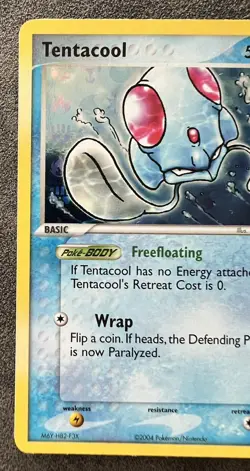 Pokemon TCG Tentacool EX Hidden Legends 77/101 Reverse Holo - Image 3