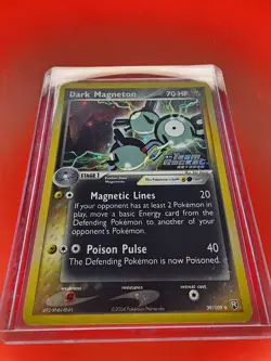 2004 Pokemon Dark Magneton Holo #39/109 - EX Team Rocket Returns NM - Image 2