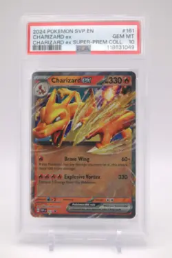 FREE DELIVERY! Pokemon | Charizard ex - #161 - Black Star Promo | PSA 10 - Image 1