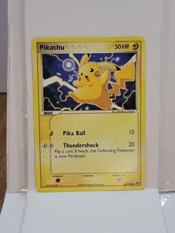 Pokemon TCG Pikachu EX Emerald 60/106 Regular Common Vintage Rare - Image 1