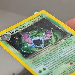 Pokemon TCG Dark Golbat 7/82 Team Rocket Holo Unlimited Edition LP - Image 4