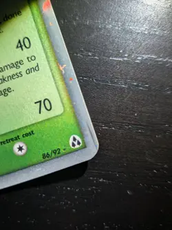 Dustox ex 86/92 Ex Legend Maker Holo Pokemon TCG DMG - Image 4