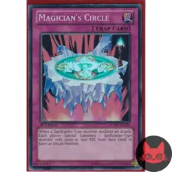 Yugioh Magician's Circle LCYW-EN100 Super Rare 1st Edition LP - Image 1