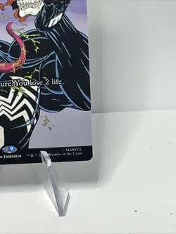 Mtg Spider-Man Venom Infernal Grasp Mythic 0018 Borderless Non Foil NM Card - Image 4