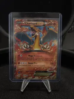 Pokemon Charizard EX XY17 Black Star Promo Holo TCG Card - Image 1