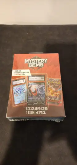 Pokemon Mystery Gems 1 CGC Graded Card & 1 Booster Pack 2025! New/Sealed - Image 2