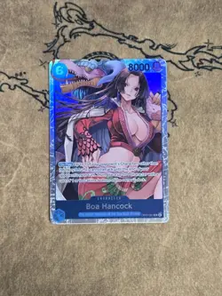 One Piece Card Game Boa Hancock OP07-051 Super Rare NM English - Image 1
