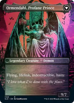 1 x FOIL Westvale Abbey Ormendahl, Profane Prince MTG Secret Lair 1159 - Image 2