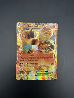 2014 Pokemon Charizard EX XY29 Black Star Holo Promo Card Full Art Ultra Rare - Image 1