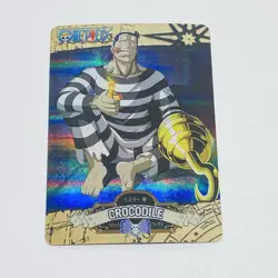 Crocodile - One Piece Trading Card Game Holo Foil Prism Cool Art Tc8 - Image 1